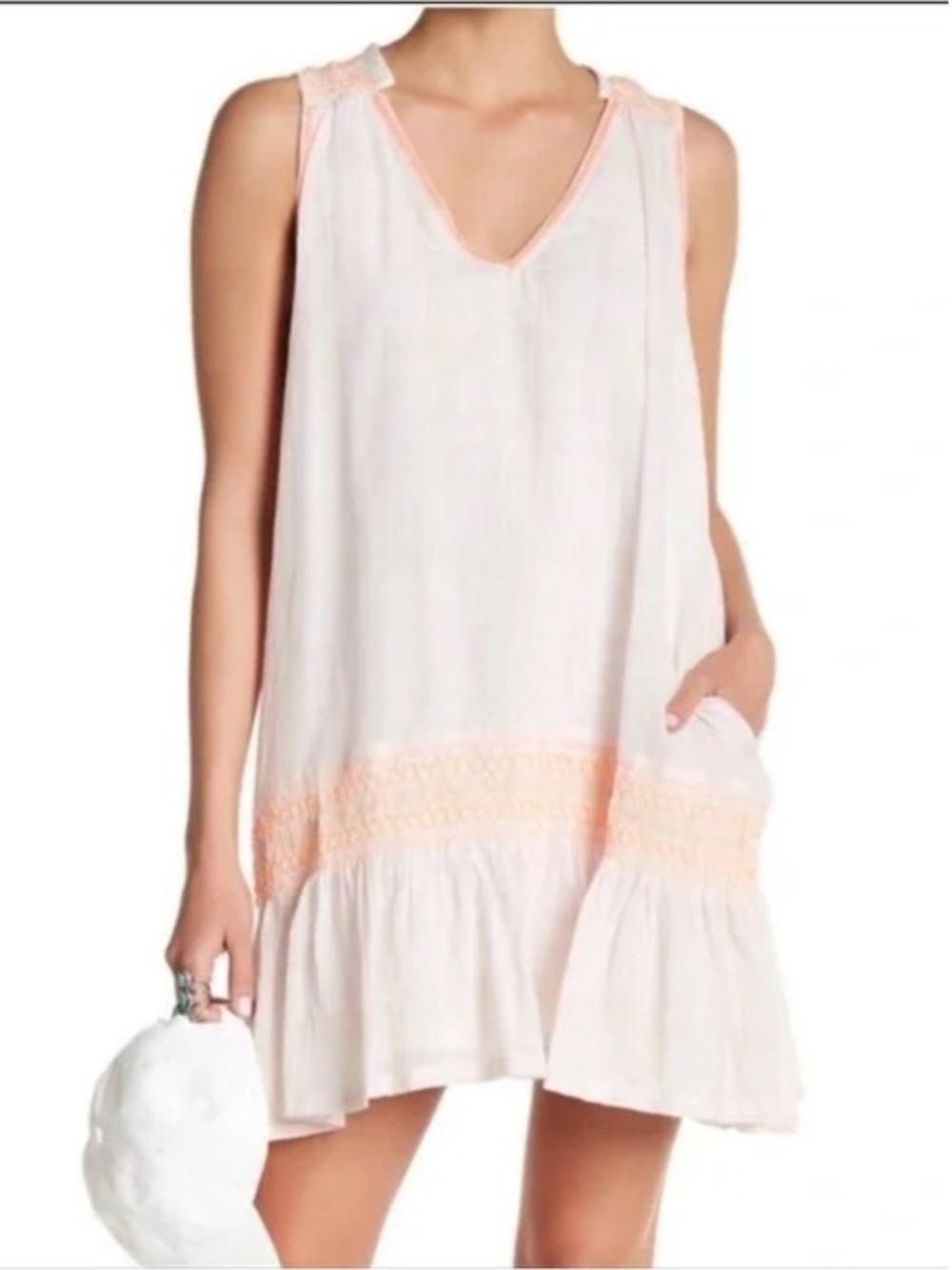 Free People Run With Me Pastel Plaid Mini Dress